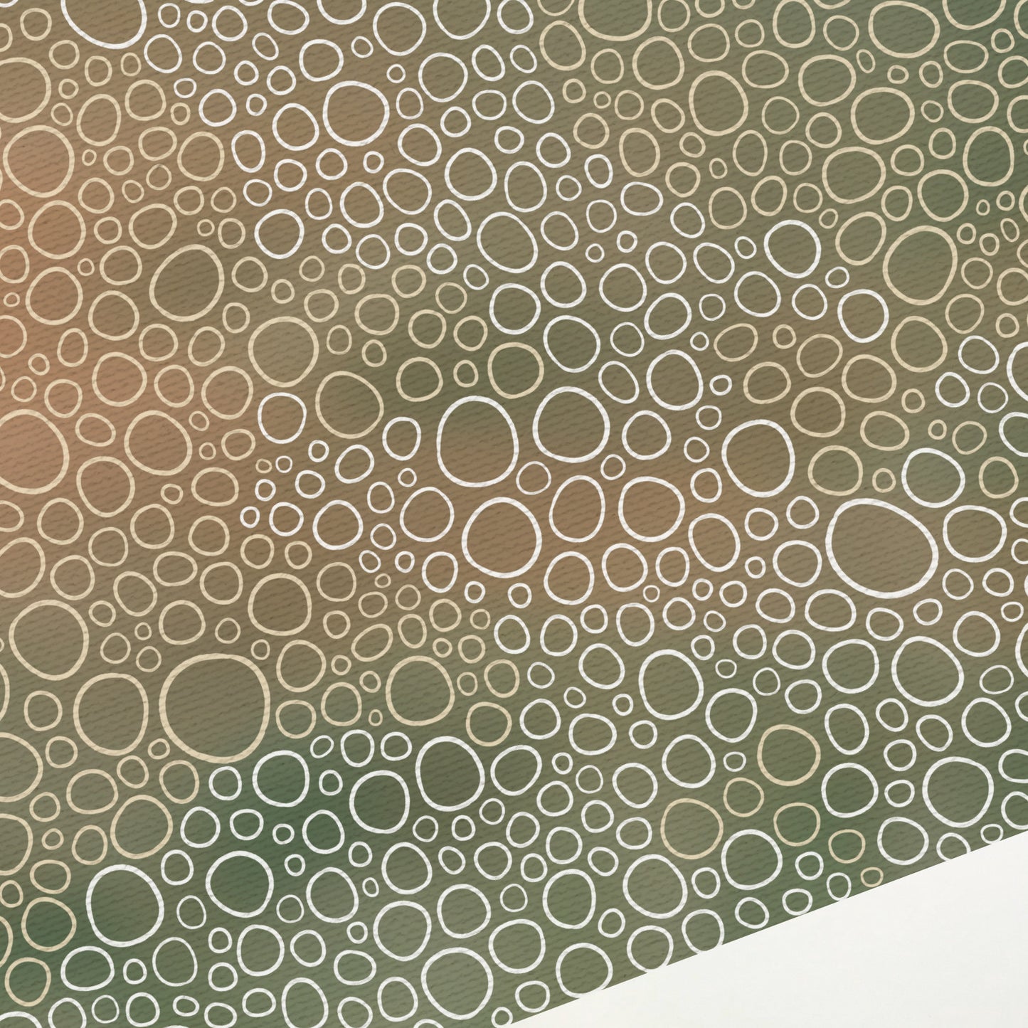 Tropical Sands - Limited Edition Coastal Abstract Print in Soft Greens & Beige