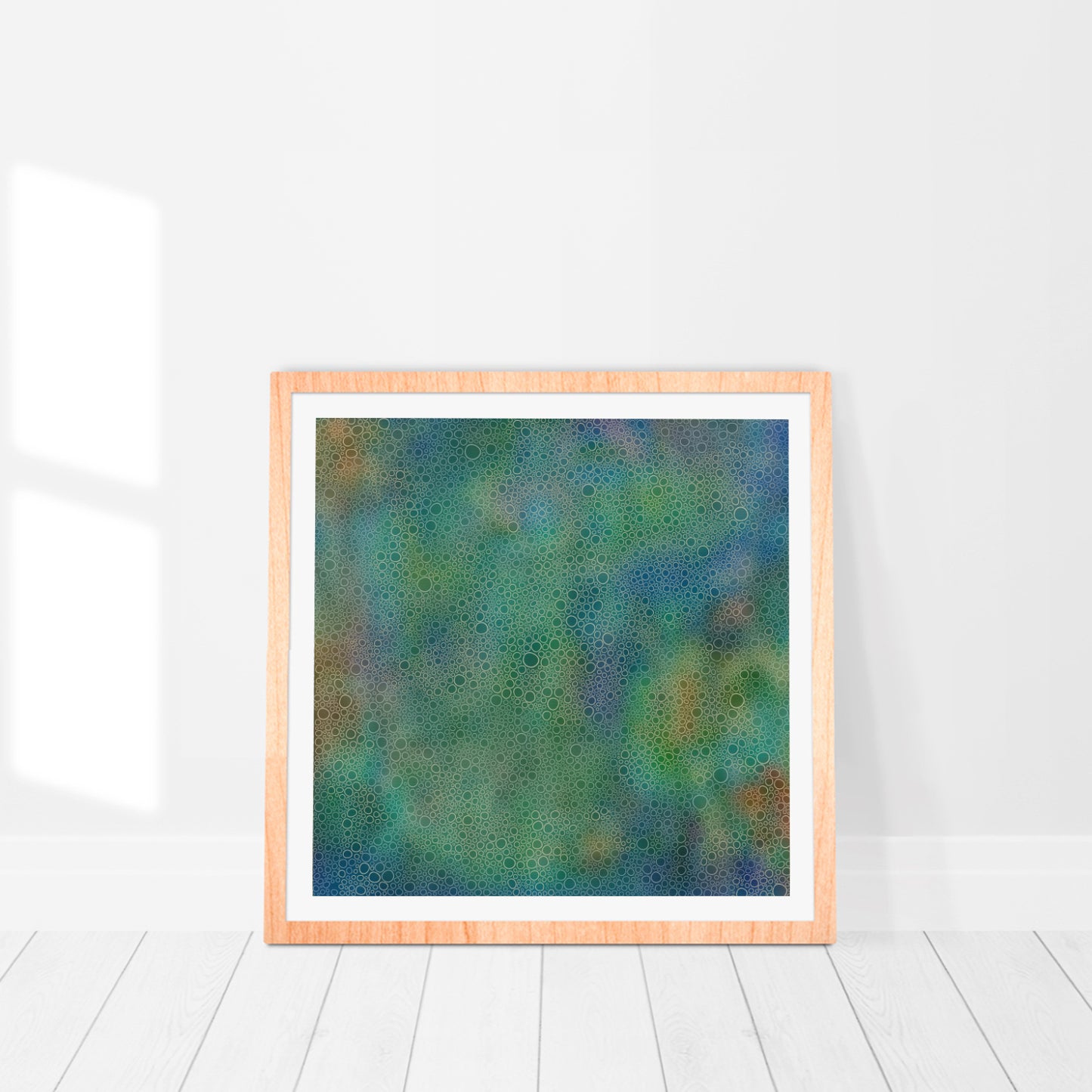 Twilight Rainforest - Limited Edition Tropical Rainforest Print in Deep Blues & Greens