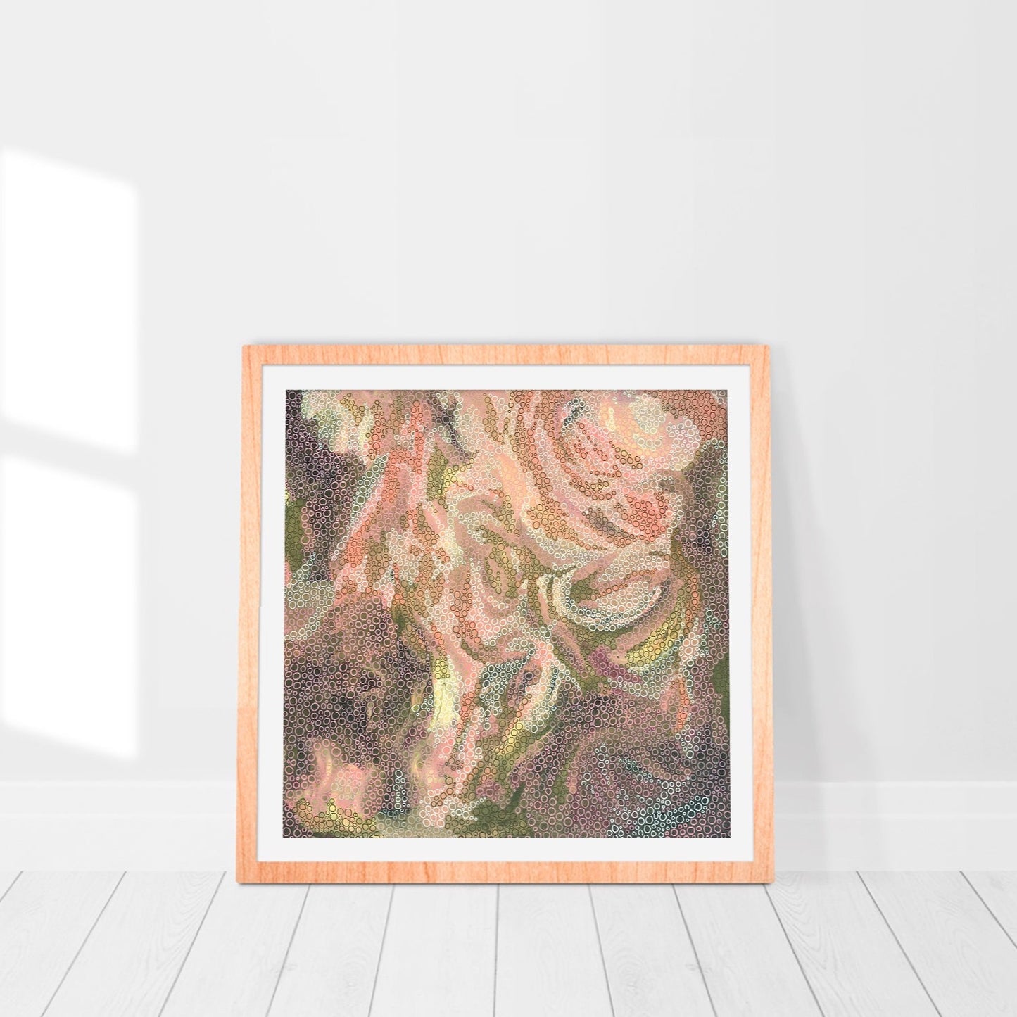 limited edition print of an original painting in a frame