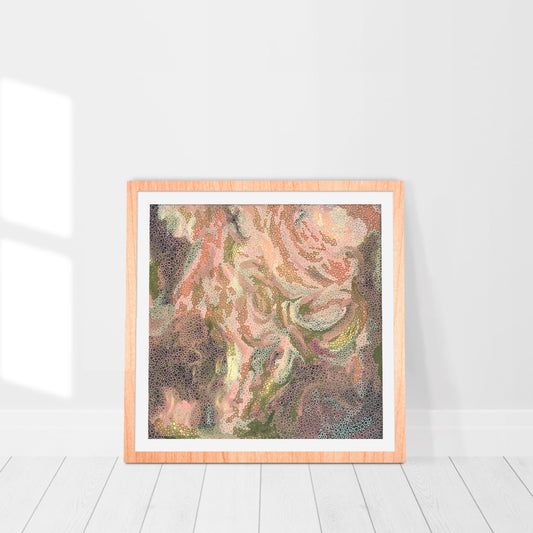 limited edition print of an original painting in a frame
