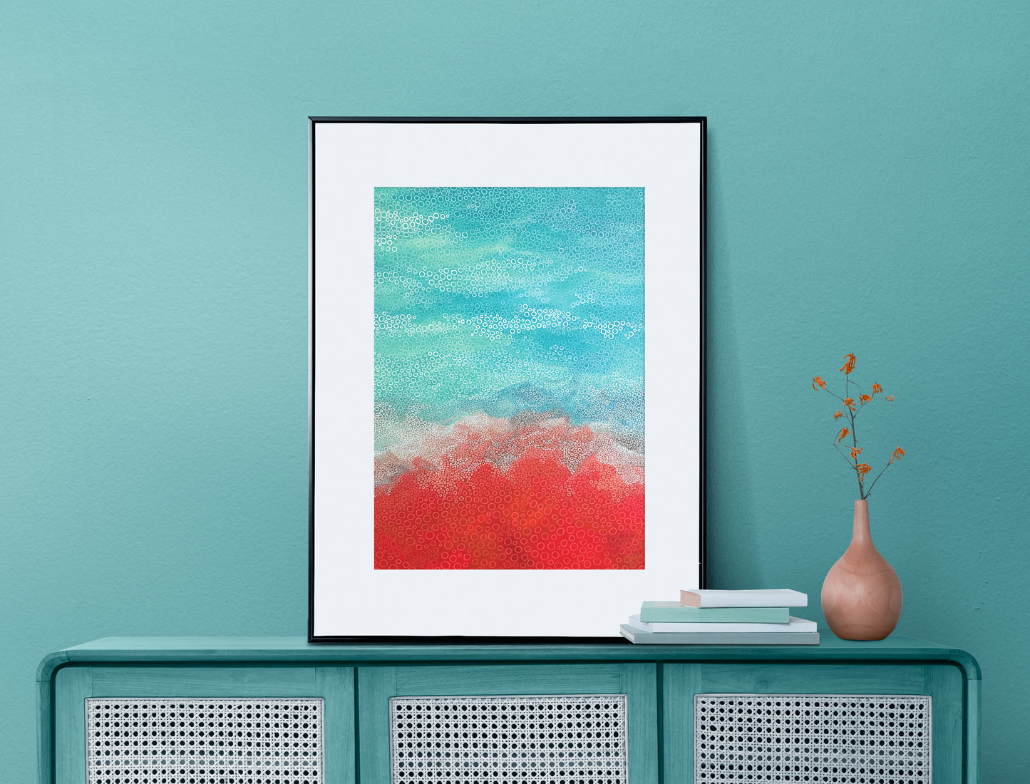 Gantheaume Point – Limited Edition Coastal Abstract Art Print