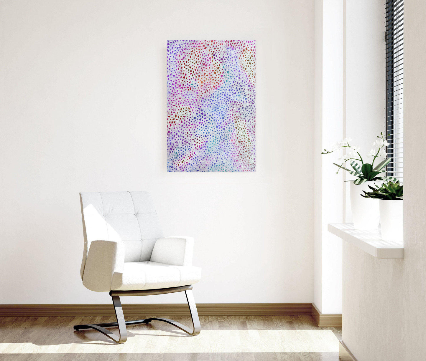 Infinity Blooms III – Colourful Abstract Limited Edition Print