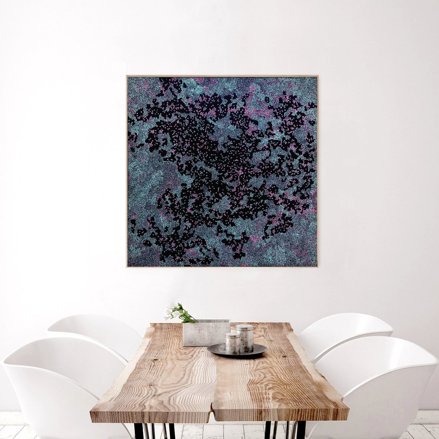 Midnight Confetti – Abstract Painting