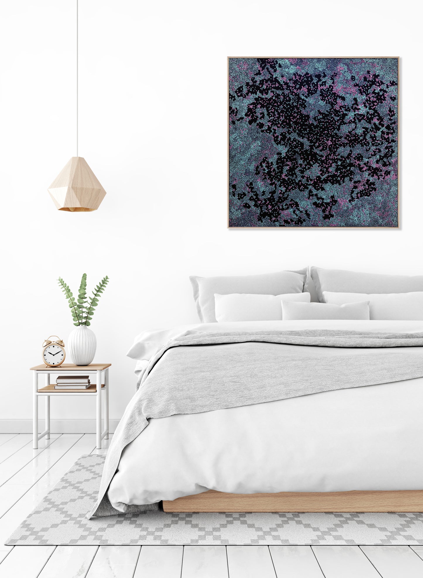 Midnight Confetti – Abstract Painting