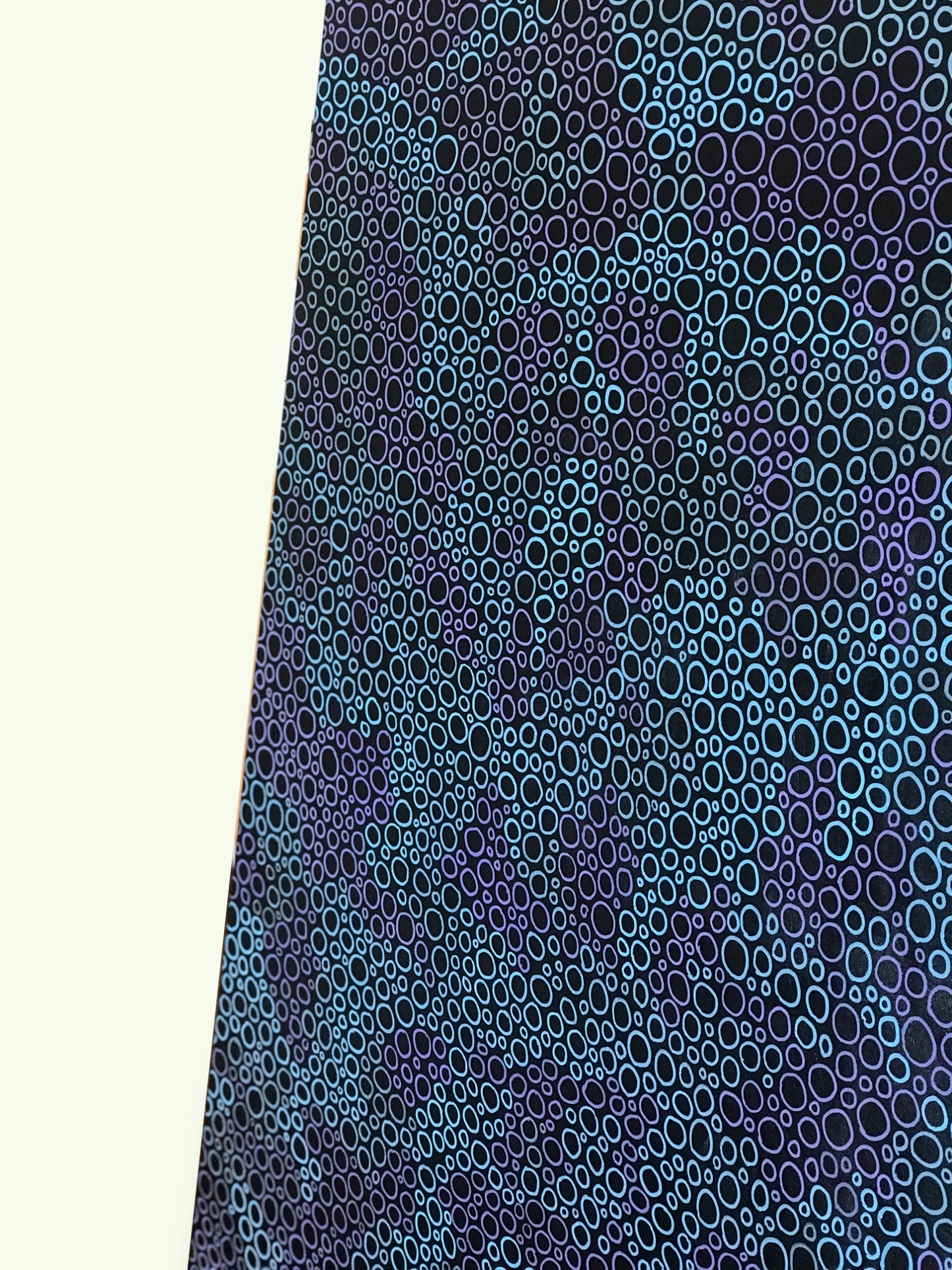 Midnight Dance – Abstract Painting Inspired by Visual Snow