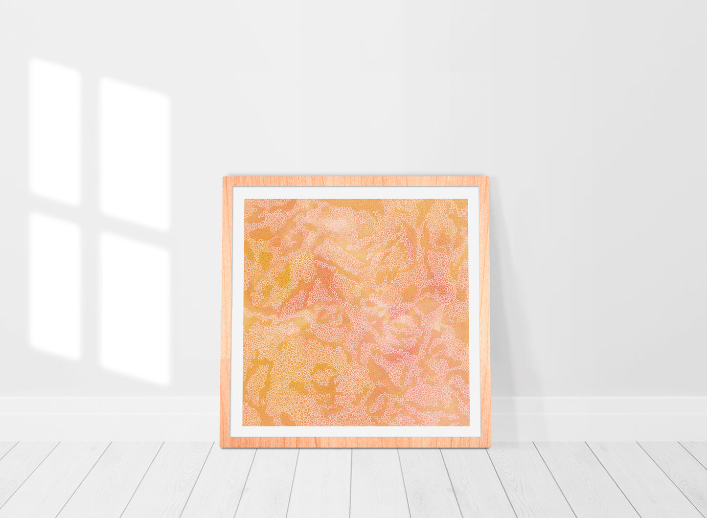 Peach Sorbet – Limited Edition Abstract Print