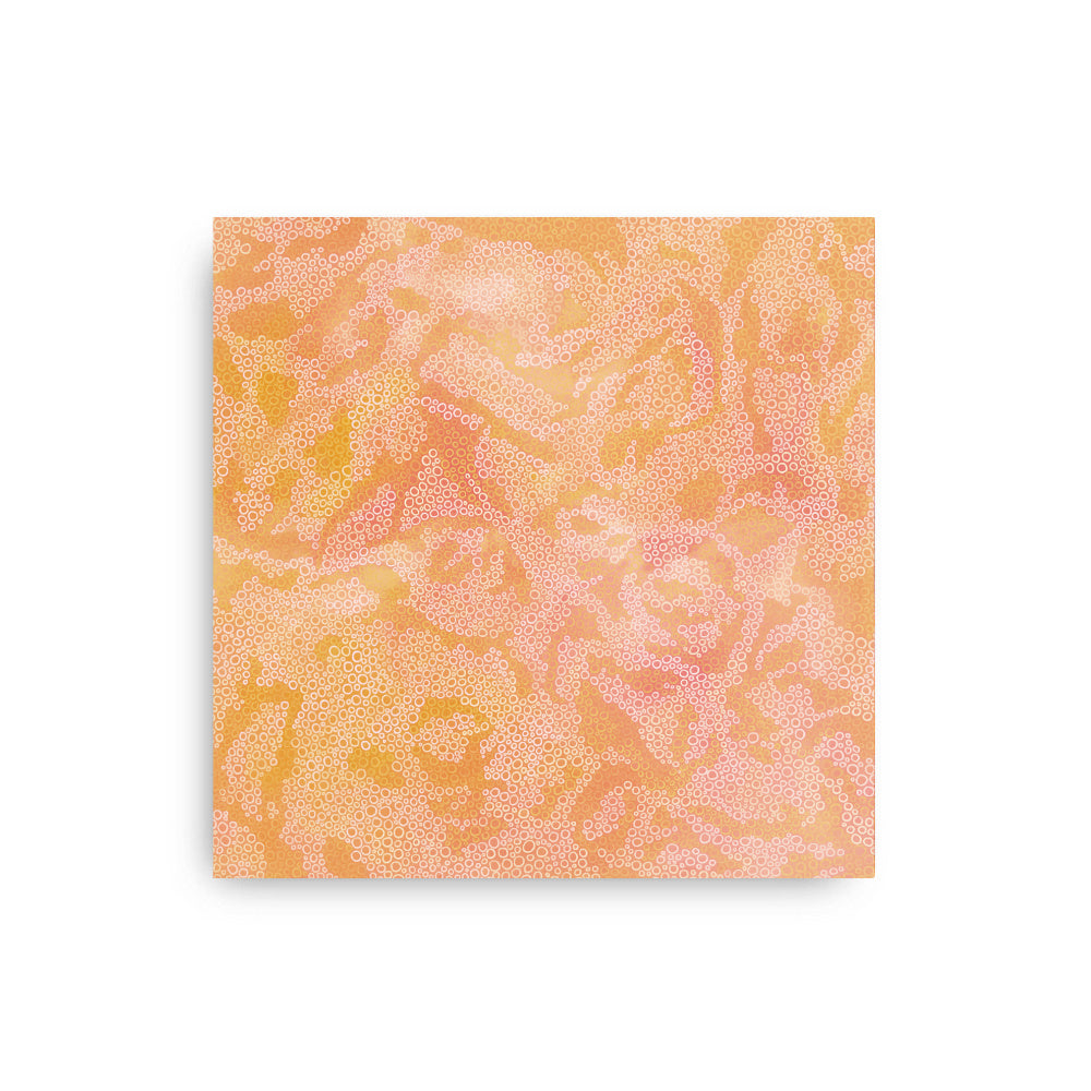 Peach Sorbet – Limited Edition Abstract Print