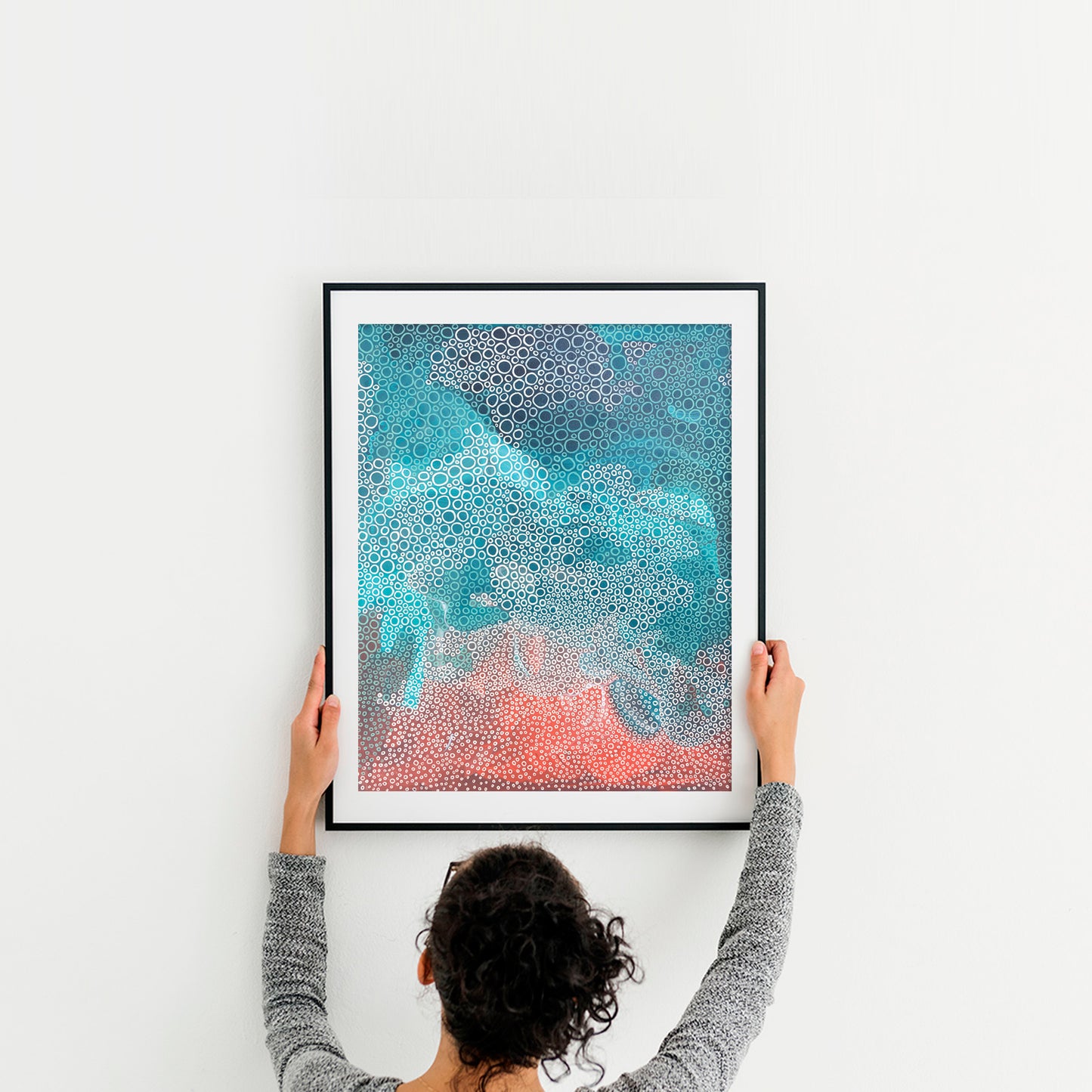Sea Foam – Limited Edition Abstract Coastal Print