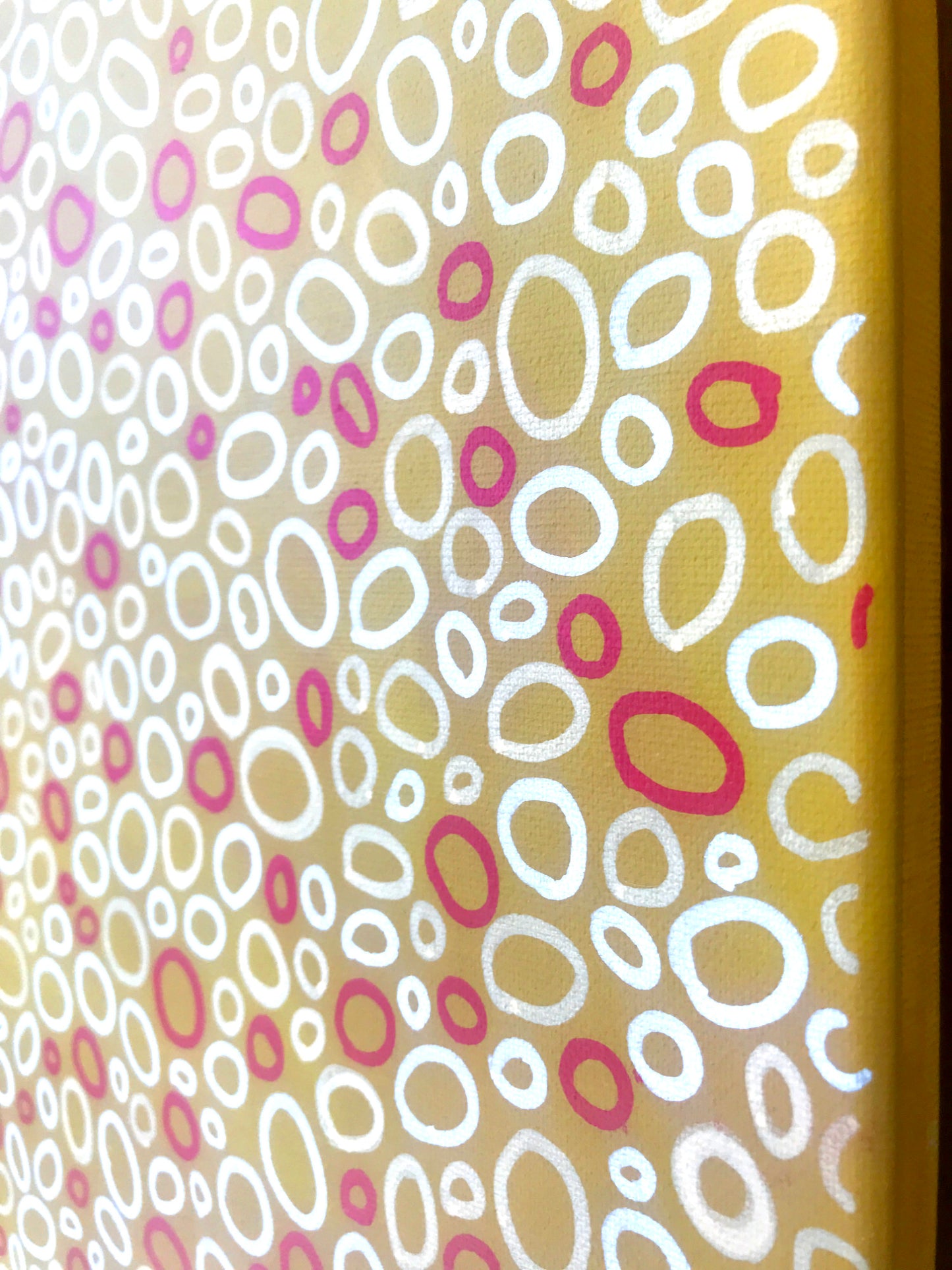 Summer Flowers – Abstract Floral-Inspired Painting in Warm Tones