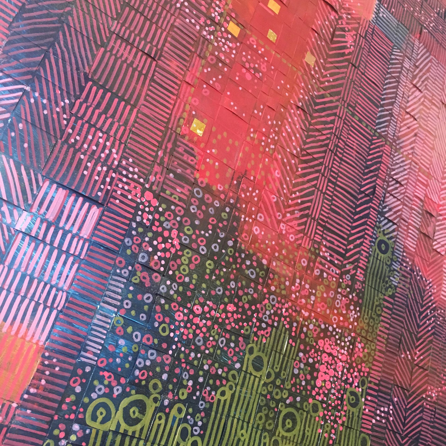 Unearthed - Abstract Recycled Paper & Mixed Media Wall Art