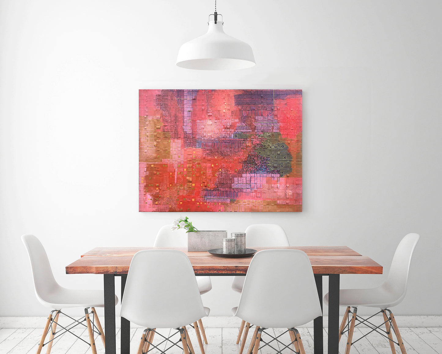 Unearthed - Abstract Recycled Paper & Mixed Media Wall Art