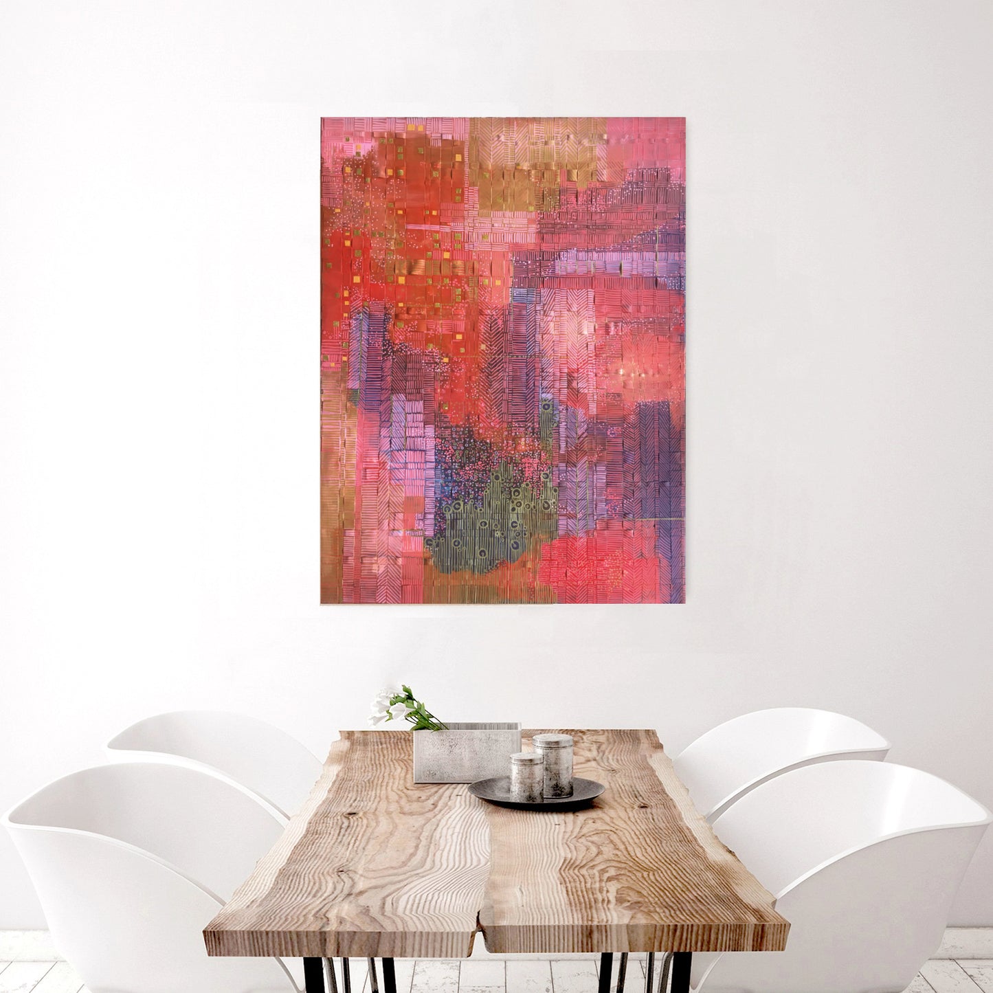 Unearthed - Abstract Recycled Paper & Mixed Media Wall Art