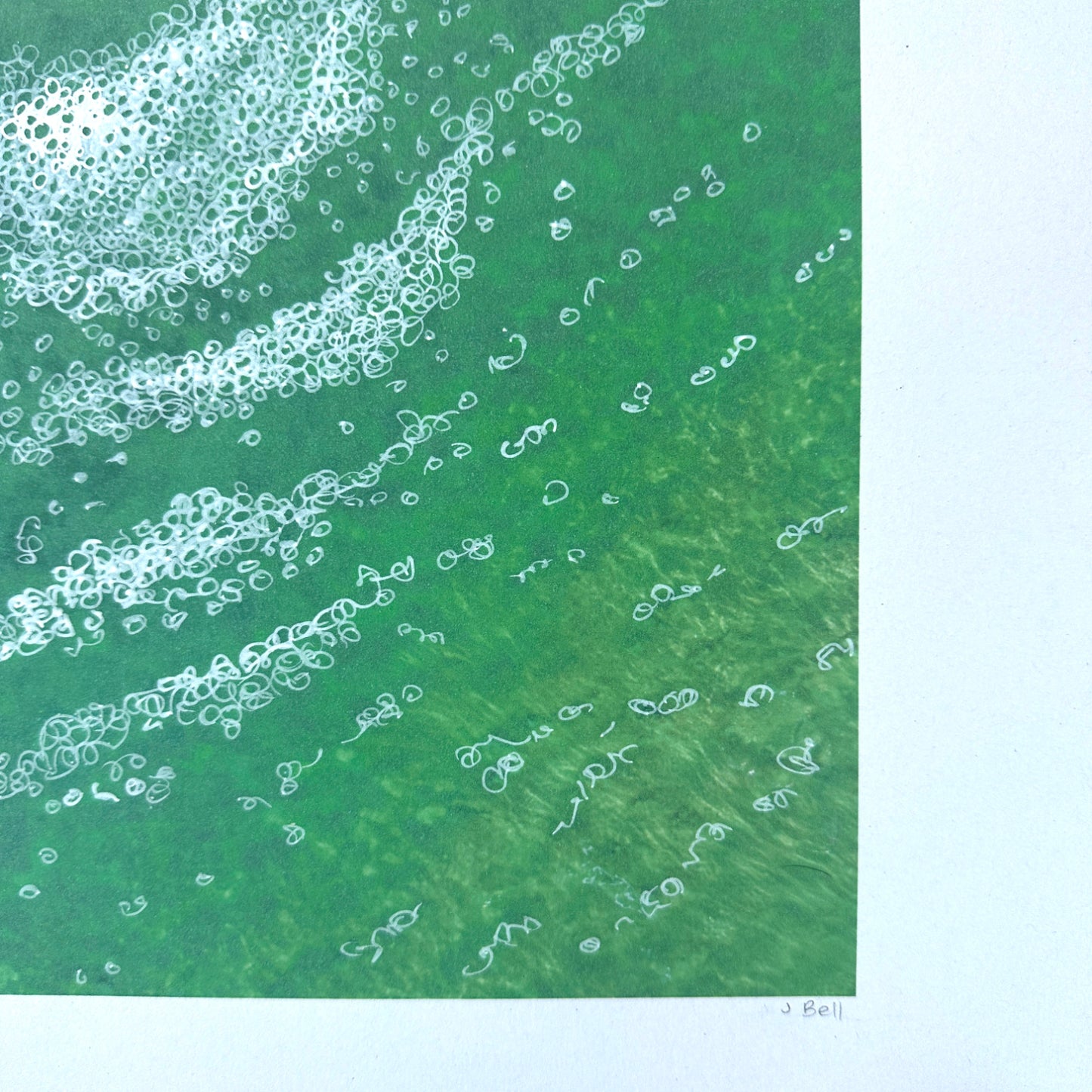 Wave Study V – Abstract Ocean-Inspired Artwork