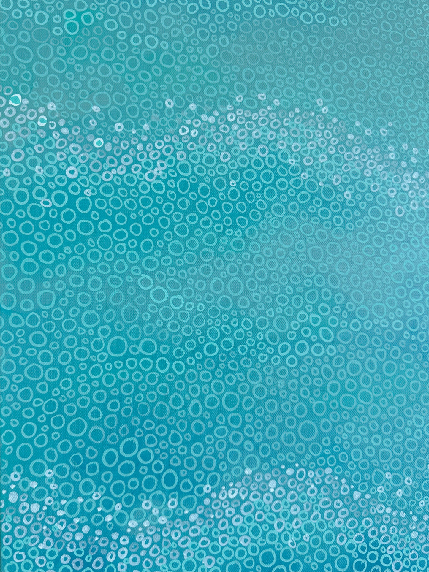 Gentle Tides – Abstract Ocean Inspired Painting