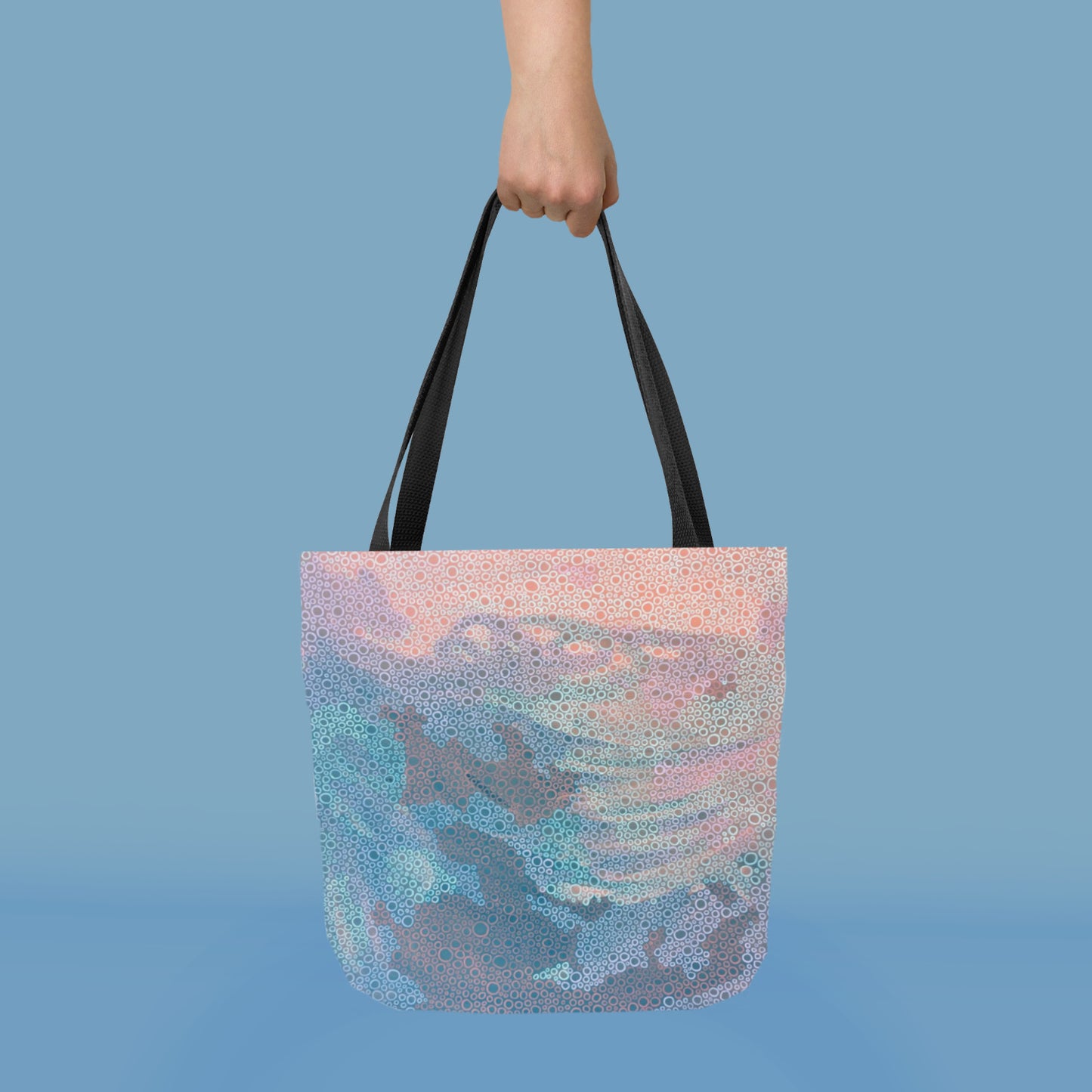 Coral seas tote bag