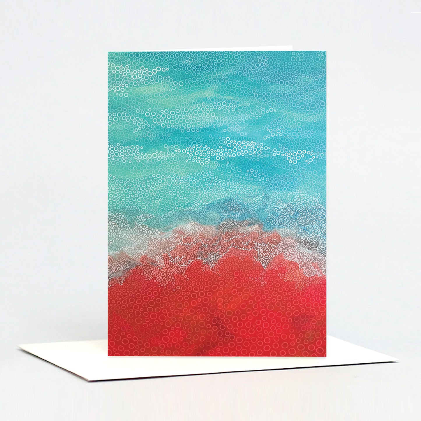 Abstract art greeting cards set of six