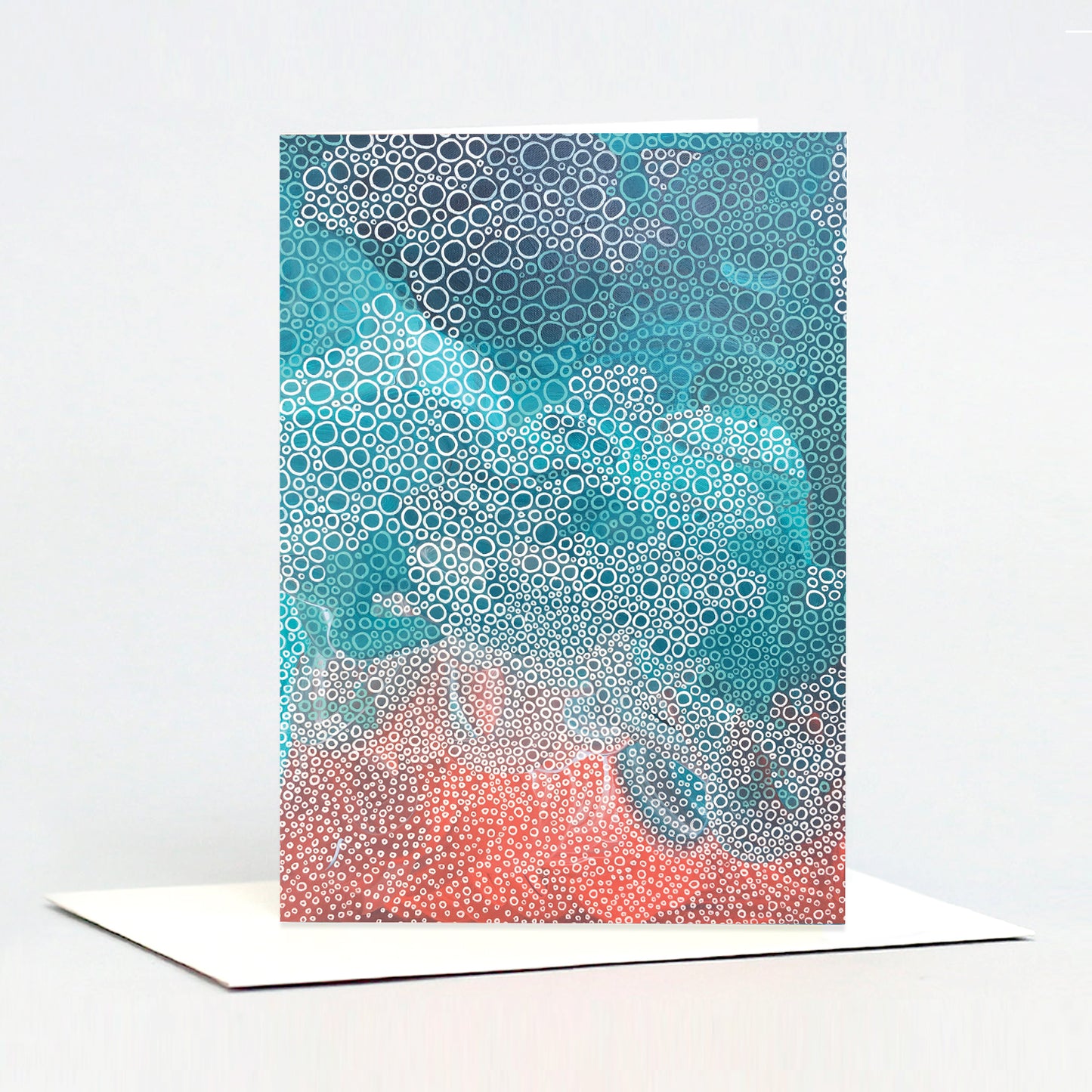 Abstract art greeting cards set of six