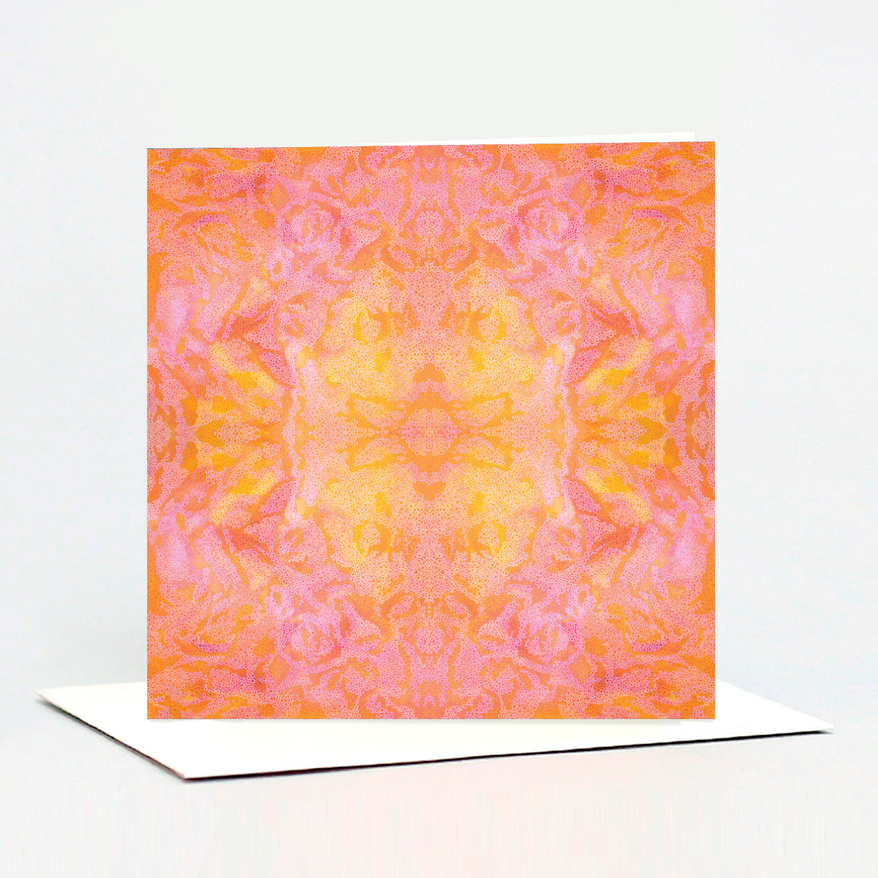 Mandala art greeting cards pack of 4