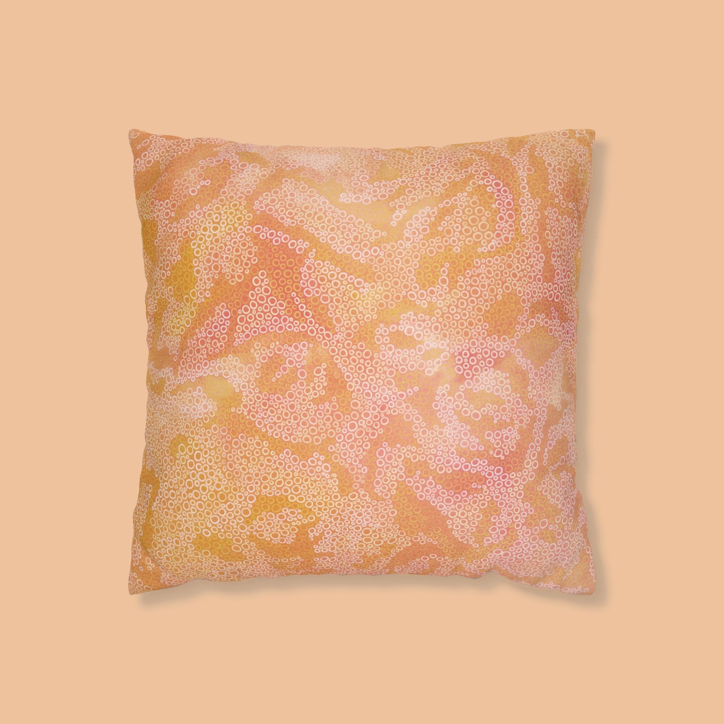 Peach Sorbet limited edition decorative cushion cover