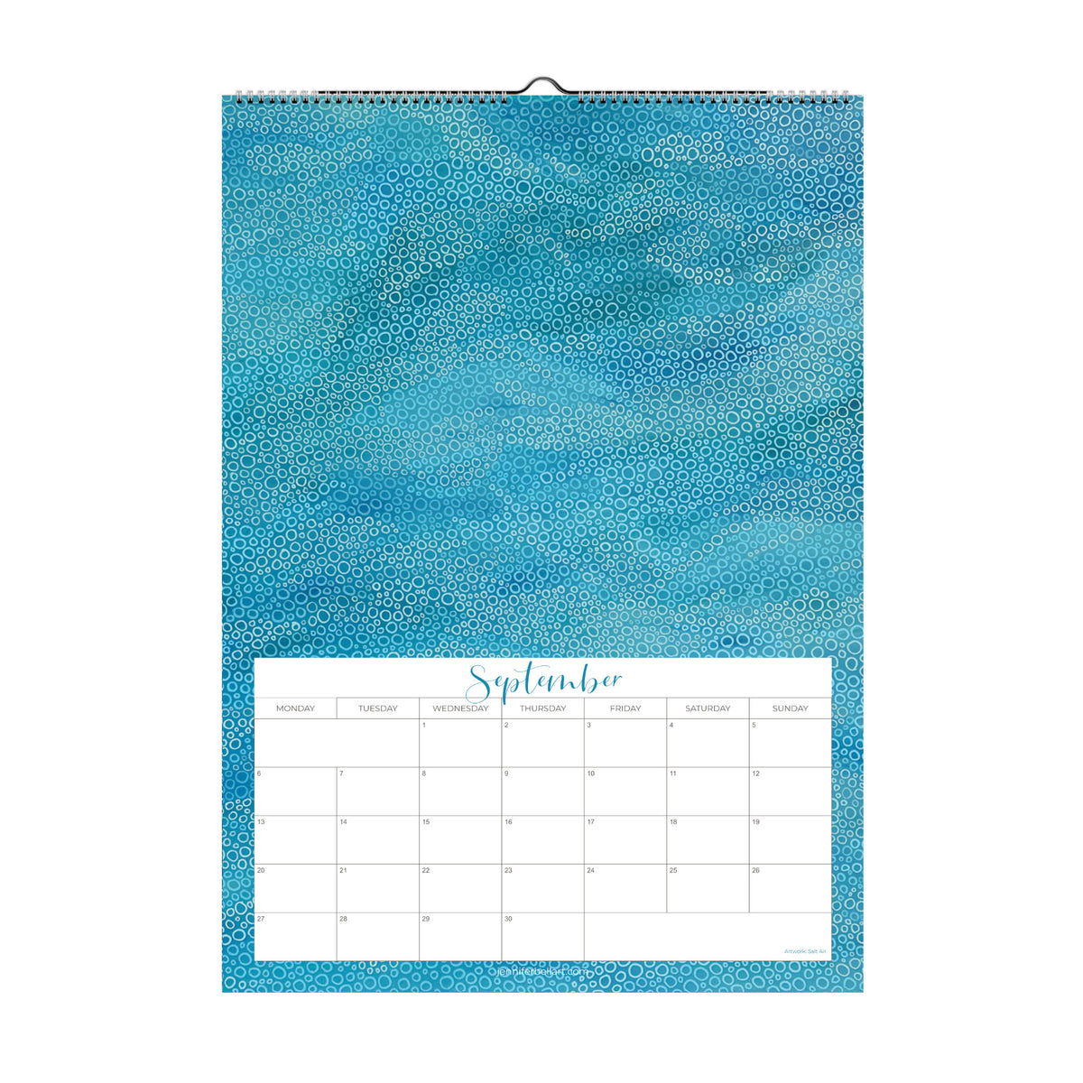 2027 abstract art calendar