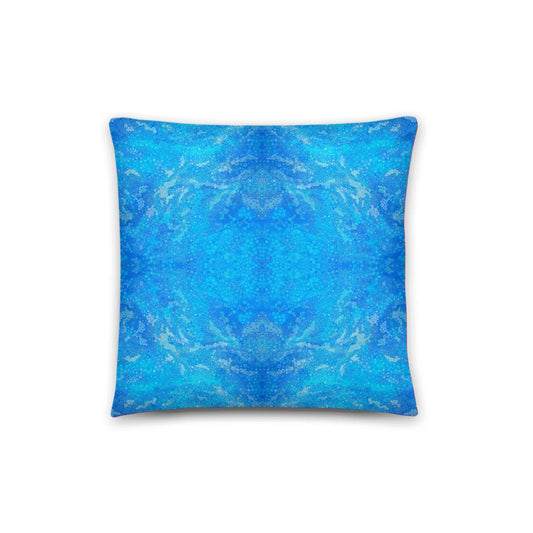 Azure limited edition mandala cushion cover
