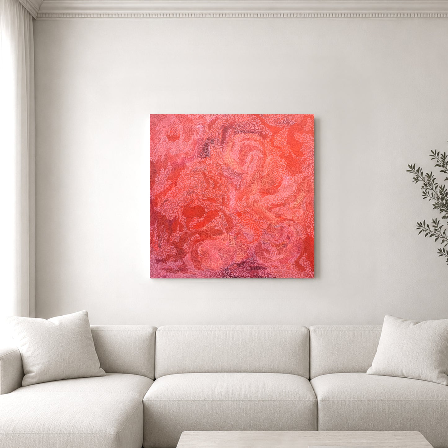 Embers - Contemporary Abstract Wall Art in Warm Earth Tones