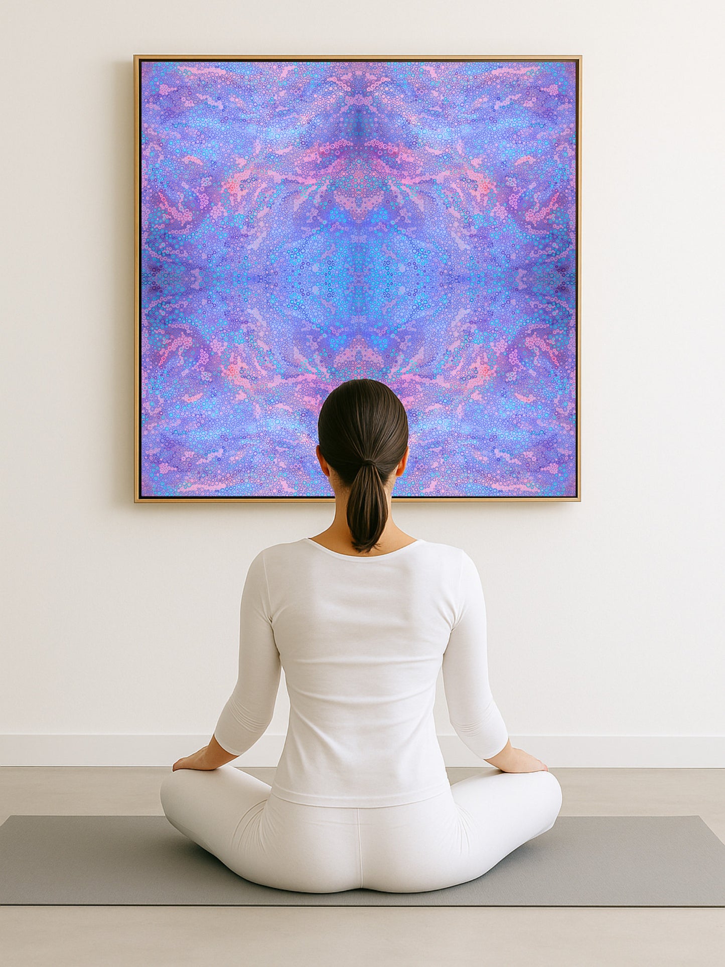 Jacaranda Blue – Abstract Limited Edition Print