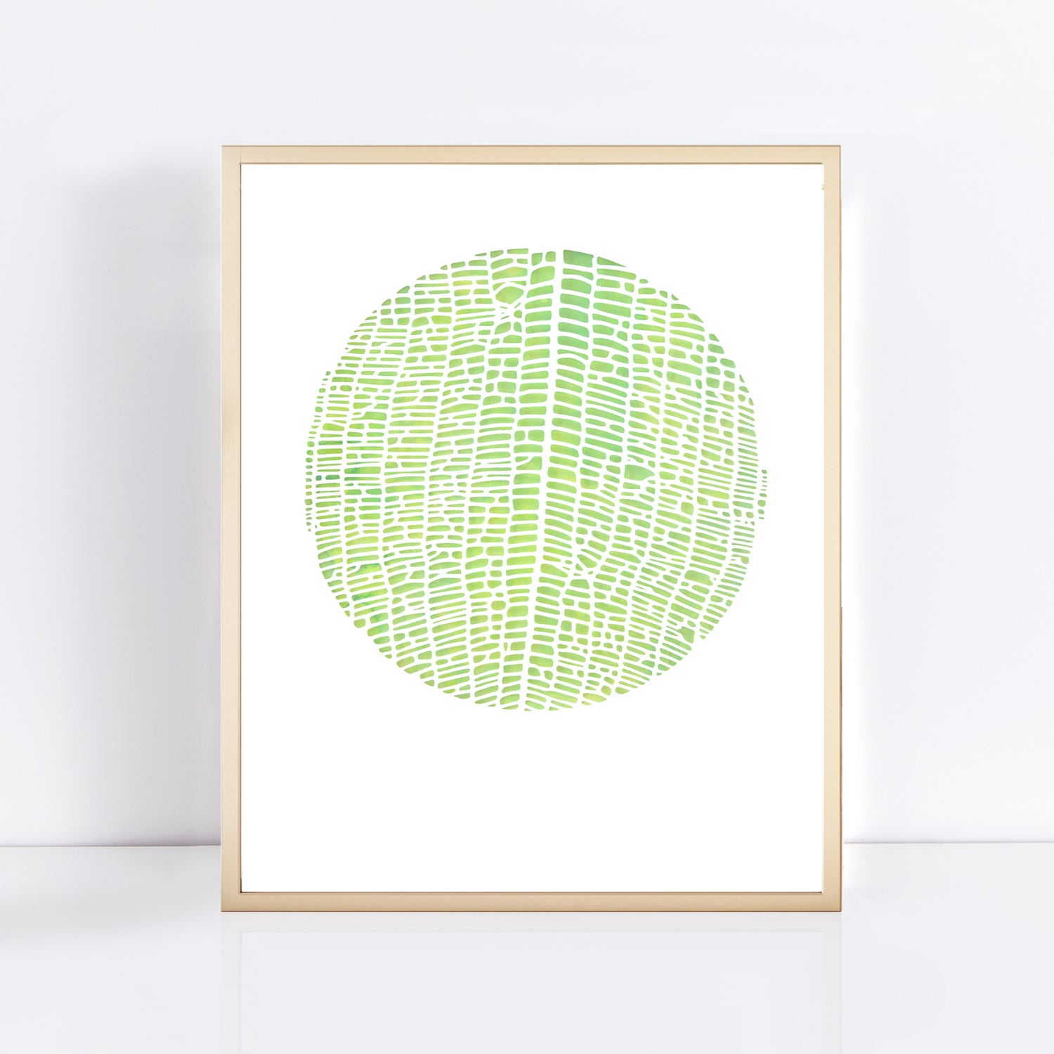 green cut paper artwork of leaf veins