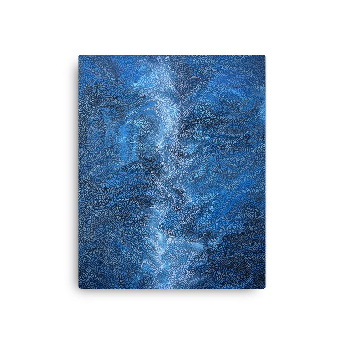 Ocean Break – Limited Edition Blue Abstract Art Print