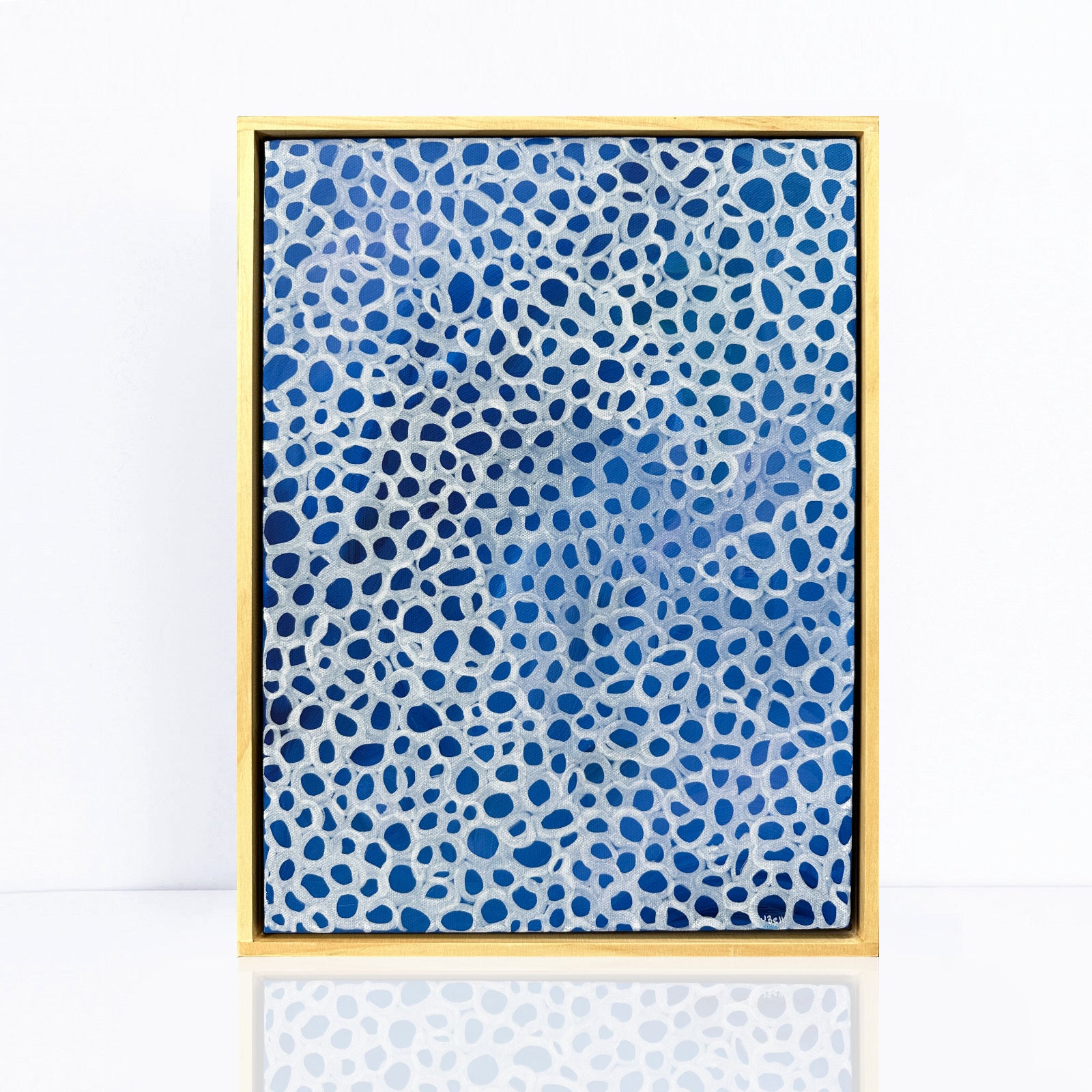 Pattern Play Infinity – Original Small Abstract Painting | Infinity Sy ...